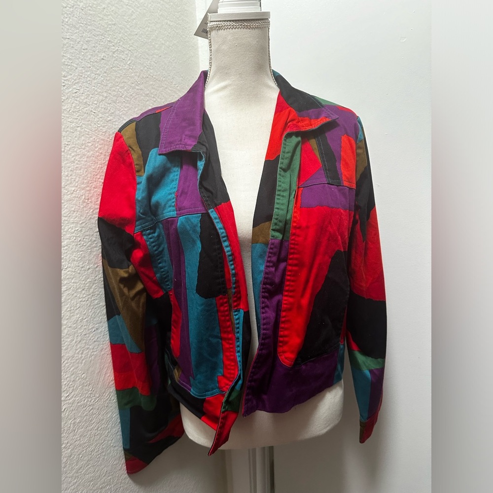 Retro Colorful Jacket - Picture 1 of 4